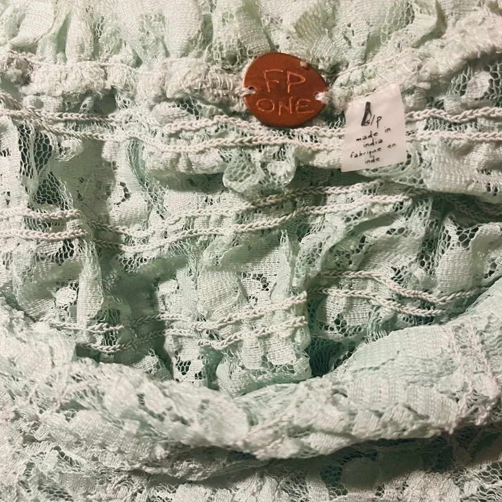 Free‎ People Lace Sheer Top